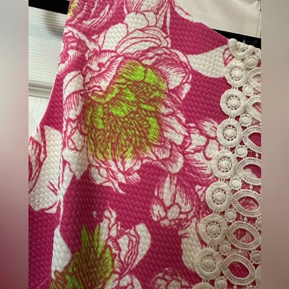 NWT Jessica Howard Pink& Green Floral Dress Size 10 - Picture 2 of 9